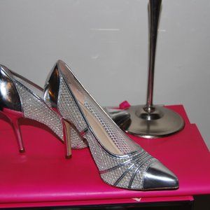 X-Appeal Ladies Sliver Pumps
